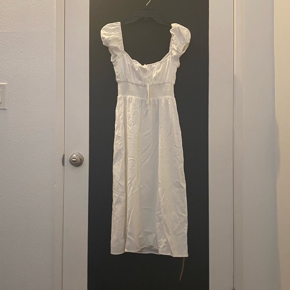 NWT Reformation Arna Dress White (Size 6) - Picture 6 of 8
